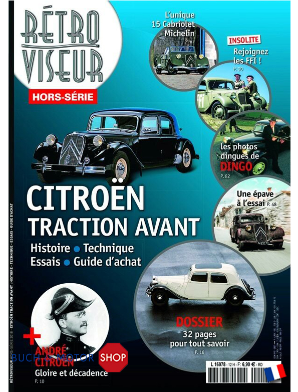 Citroën Traction Avant: Retroviseur Sonderheft